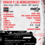 Online Flyer Krach für Gerechtigkeit Soli-Rave im AZ 16.5.2025
